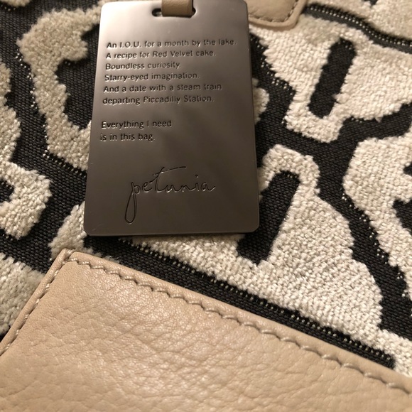 Petunia Troubadour Velvet Tote - Picture 7 of 8